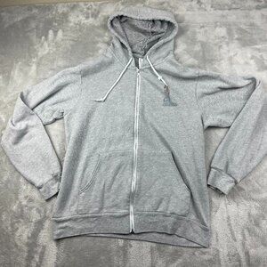 Bella Canvas Disney Little Mermaid Full Zip Hoodie Sweatshirt Women's Size Large